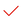 a check mark